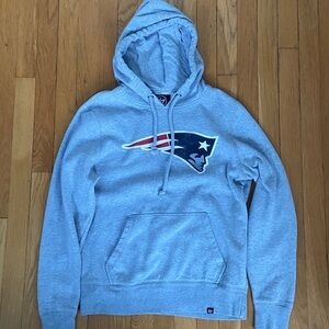 New England Patriots Gray Hoodie